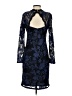 Decode 1.8 100% Polyester Blue Cocktail Dress Size 4 - photo 2