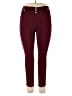 Thrill Solid Burgundy Active Pants Size 2X - photo 1
