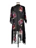 Lularoe 100% Polyester Black Kimono Size M - photo 2