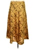 Current Air Print Gold Casual Skirt Size XS - photo 2