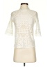 Zara Ivory 3/4 Sleeve Top Size S - photo 1