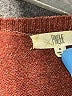 Pinque Color Block Brown Pullover Sweater Size S - photo 7