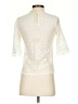 Zara Ivory 3/4 Sleeve Top Size S - photo 2