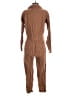 Mate Solid Brown Tan Jumpsuit Size S - photo 2