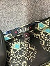 Bebop 100% Polyester Paisley Blue Cocktail Dress Size M - photo 7