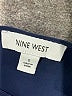 Nine West Blue Long Sleeve Top Size S - photo 7