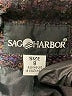 Sag Harbor Tweed Brown Coat Size 8 - photo 6