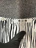 Three Dots 100% Viscose Stripes Silver Casual Dress Size M - photo 7