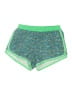 Be Inspired Stripes Green Athletic Shorts Size M - photo 1