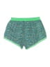 Be Inspired Stripes Green Athletic Shorts Size M - photo 2