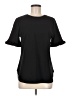 Ann Taylor Black Short Sleeve Top Size M - photo 1
