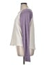 Sakurafina Color Block Purple Pullover Sweater Size 1X - photo 5