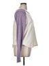Sakurafina Color Block Purple Pullover Sweater Size 1X - photo 4