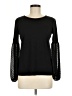 Ann Taylor Black Long Sleeve Top Size M - photo 1