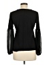 Ann Taylor Black Long Sleeve Top Size M - photo 2