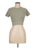 One Step Up Green Short Sleeve Turtleneck Size Lg - XL - photo 1