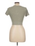 One Step Up Green Short Sleeve Turtleneck Size Lg - XL - photo 2