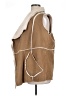 Caslon 100% Polyester Tan Faux Fur Vest Size 1X - photo 5
