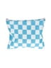 Assorted Brands Checkered-gingham Blue Makeup Bag One size - photo 1