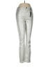 J Brand Metallic Silver Jeggings Size 28 waist - photo 1