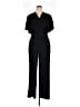 Alfani Solid Black Jumpsuit Size 10 - photo 1