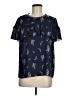 Juicy Couture 100% Polyester Blue Short Sleeve Blouse Size M - photo 1