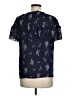 Juicy Couture 100% Polyester Blue Short Sleeve Blouse Size M - photo 2