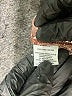 Eclair 100% Polyester Paisley Brown Long Sleeve Blouse Size S - photo 8