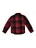 Levi's Plaid Burgundy Red Long Sleeve Button-Down Shirt Size 6 - photo 2