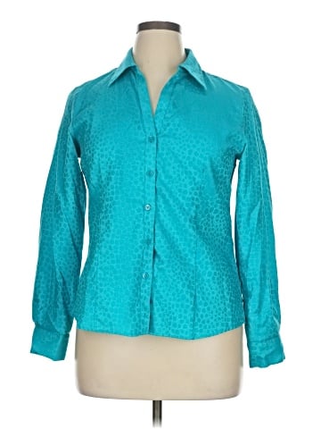 Foxcroft Long Sleeve Blouse (view 1)