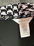 MULTIPLES Houndstooth Black Long Sleeve Blouse Size XL - photo 7