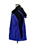 Eddie Bauer 100% Nylon Color Block Blue Raincoat Size S - photo 5