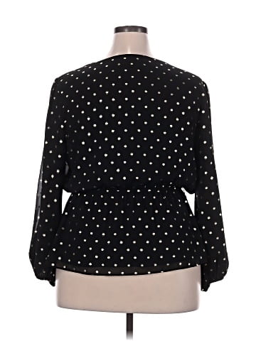 IMNYC Isaac Mizrahi Long Sleeve Blouse (view 2)