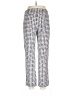 Zac & Rachel Print Silver Casual Pants Size 12 - photo 2