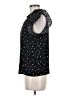 Unbranded 100% Polyester Polka Dots Black Short Sleeve Blouse Size M - photo 5