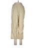 Unbranded Solid Gold Ivory Casual Pants Size L - photo 1