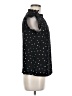 Unbranded 100% Polyester Polka Dots Black Short Sleeve Blouse Size M - photo 4