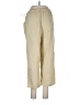 Unbranded Solid Gold Ivory Casual Pants Size L - photo 2
