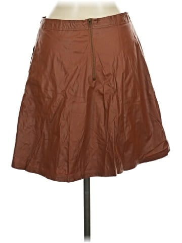 Tinley Road Faux Leather Skirt (view 2)
