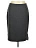 Apt. 9 Solid Gray Casual Skirt Size L - photo 1