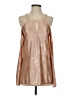 BKE Boutique 100% Polyester Metallic Gold Sleeveless Blouse Size XS - photo 1