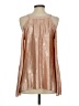 BKE Boutique 100% Polyester Metallic Gold Sleeveless Blouse Size XS - photo 2