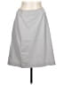 Studio JPR Solid Gray Casual Skirt Size L - photo 1