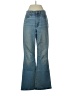 Madewell Chevron-herringbone Blue Jeans Size 27 waist (tall) - photo 2