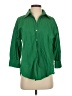 Zara Green 3/4 Sleeve Button-Down Shirt Size XS - photo 1