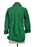 Zara Green 3/4 Sleeve Button-Down Shirt Size XS - photo 2