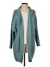 Unbranded 100% Polyester Teal Cardigan Size S - photo 1
