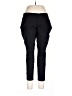 St. John's Bay Solid Black Active Pants Size 0X - photo 1