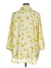 CAbi 100% Polyester Floral Yellow 3/4 Sleeve Blouse Size XL - photo 2
