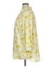 CAbi 100% Polyester Floral Yellow 3/4 Sleeve Blouse Size XL - photo 5
